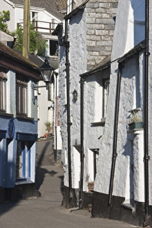 Blue Sky Photography UK Prints: Back streets in Looe, Cornwall, England, United Kingdom, Europe