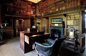 The study and desk where Sir Walter Scott wrote his novels The study and desk where Sir Walter Scott wrote his novels