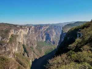 Outdoor Adventure Travel Destinations Prints: Sumidero Canyon, elevated view, Chiapas State, Mexico