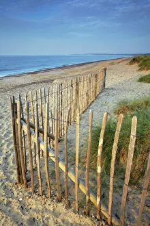 Prints of A summer morning on the beach at Walberswick, Suffolk, England, United Kingdom, Europe Suffolk Prints: Walberswick Beach Print, Suffolk Coast, England