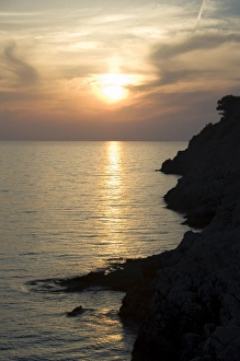 Ionian Islands Beaches Prints: Sunset, Assos