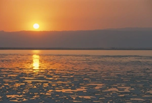 Dead Sea Sunset Prints: Sunset on the Dead Sea