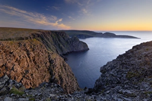 Mageroya Island Norway Prints: Sunset over Nordkapp