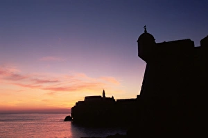Portugal Beach Scene Prints: Sunset, Peniche