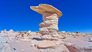 Arizona Geological Formations Prints: A tall hoodoo called the Leviathan in Devils Playground