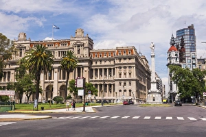 Teatro Colon in Plaza Lavalle (Lavalle Square), Buenos Aires, Argentina, South America Teatro Colon in Plaza Lavalle (Lavalle Square), Buenos Aires, Argentina, South America