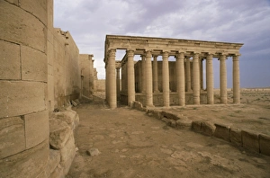 Temple of Allat Print, Hatra UNESCO World Heritage Site