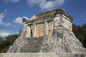 Temple of the Bearded Man (Templo del Barbado), Chichen Itza, UNESCO World Heritage Site Temple of the Bearded Man (Templo del Barbado), Chichen Itza, UNESCO World Heritage Site