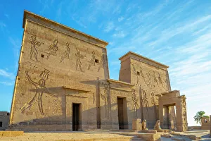 Print of the Temple of Isis at Philae
