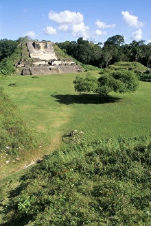 Central America Archaeology Prints: Temple of Masonry Altars