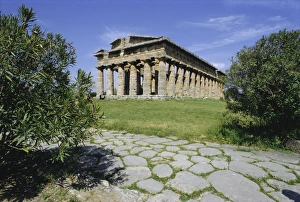 Ancient Greek Architecture Italy Prints: Temple of Neptune