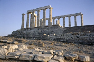 Temple Of Poseidon Greece Prints: Temple of Poseidon