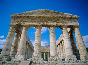 Mediterranean Architecture Europe Prints: Temple, Segesta