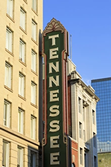 Tennessee Theater on Gay Street, Knoxville, Tennessee, United States of America, North America Tennessee Theater on Gay Street, Knoxville, Tennessee, United States of America, North America