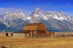 Wyoming Landscape Photography Prints: The Teton Range