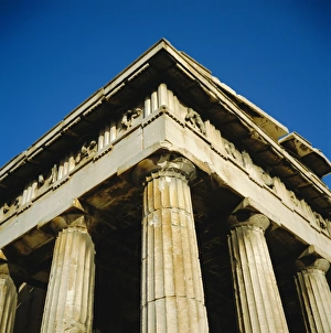 Classical Greek Ruins Prints: Thisio (Hephastum)