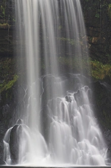 England Travel Destination Prints: Thornton Force, Ingleton waterfalls walk, Yorkshire Dales National Park
