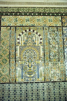 North African Interior Design Prints: Tilework, Kairouan