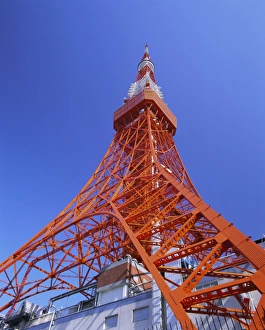 Japan Tourism Prints: The Tokyo Tower