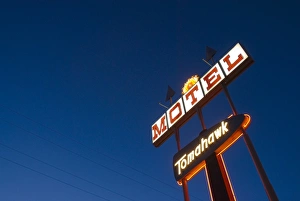 Colorado Travel Destinations Prints: Tomahawk Motel