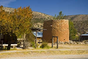 The Torreon, originally used defensively against the Apaches, Lincoln, New Mexico The Torreon, originally used defensively against the Apaches, Lincoln, New Mexico