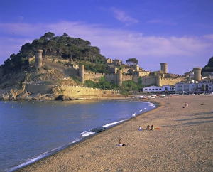 Images Dated 4th September 2008: Tossa de Mar Print, Costa Brava Landscape