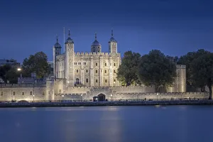 The Tower of London, 11th century medieval Norman castle that houses the Crown Jewels The Tower of London, 11th century medieval Norman castle that houses the Crown Jewels