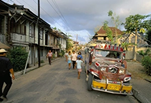 Philippines Prints: Boac Town Print, Marinduque Island Philippines