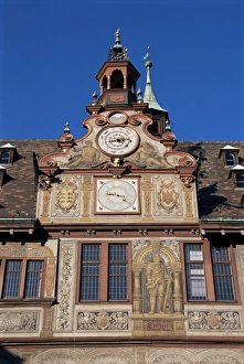 European Cityscapes Photography Prints: Detail of town hall