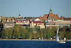 Town and Radhus Print, Ostersund Sweden
