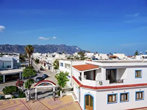 Dodecanese Greek Islands Prints: Townscape, elevated view, Kardamaina