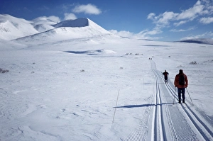 Scandinavian Winter Prints: The track towards Peer Gynthytta