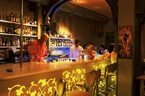 Baltic States Travel Guide Prints: Trendy bar