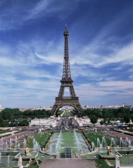 Trocadero and the Eiffel Tower, Paris, France, Europe Trocadero and the Eiffel Tower, Paris, France, Europe