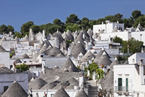 Trulli, traditional houses, Rione Monti area, Alberobello, UNESCO World Heritage Site Trulli, traditional houses, Rione Monti area, Alberobello, UNESCO World Heritage Site