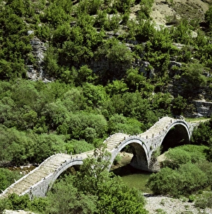 Historic European Bridges Prints: Turkish bridge