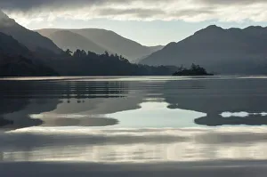 Ullswater, Little Island in November, Lake District National Park, Cumbria, England, United Kingdom, Europe Ullswater, Little Island in November, Lake District National Park, Cumbria, England, United Kingdom, Europe