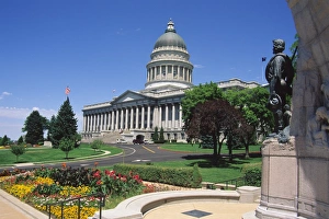 Salt Lake City Landmarks Prints: Utah State Capitol