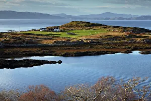 A view of Ardban on the Applecross peninsula and beyond the Isle of Skye, Ardban A view of Ardban on the Applecross peninsula and beyond the Isle of Skye, Ardban