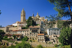 European Cathedral Prints: View to the Cathedral