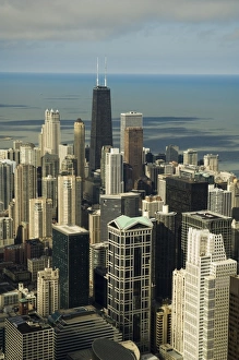 Images Dated 3rd March 2008: Chicago Print from the Sears Tower Sky Deck