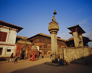 Durbar Square Print, Bhaktapur, Nepal