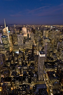 View from Empire State Building, Manhattan, New York City, United States of America View from Empire State Building, Manhattan, New York City, United States of America