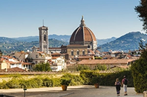 View of Florence from Boboli gardens, Florence (Firenze), UNESCO World Heritage Site View of Florence from Boboli gardens, Florence (Firenze), UNESCO World Heritage Site
