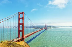 View of Golden Gate Bridge, San Francisco, California, United States of America View of Golden Gate Bridge, San Francisco, California, United States of America
