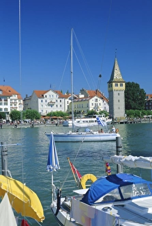 European Harbour Views Prints: View across harbour