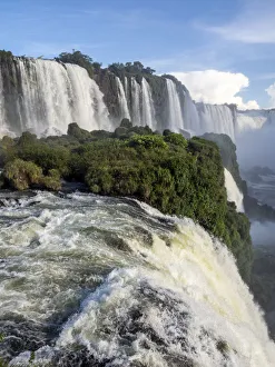 View of Iguacu Falls (Cataratas do Iguacu), UNESCO World Heritage Site View of Iguacu Falls (Cataratas do Iguacu), UNESCO World Heritage Site