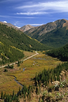 Outdoor Travel Destinations USA Prints: View from Independence Pass