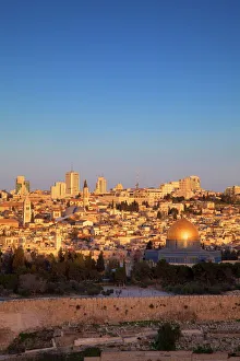 View of Jerusalem from The Mount of Olives Print, Israel