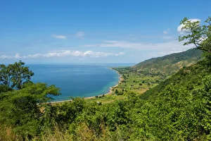 View over Lake Malawi near Livingstonia, Malawi, Africa View over Lake Malawi near Livingstonia, Malawi, Africa